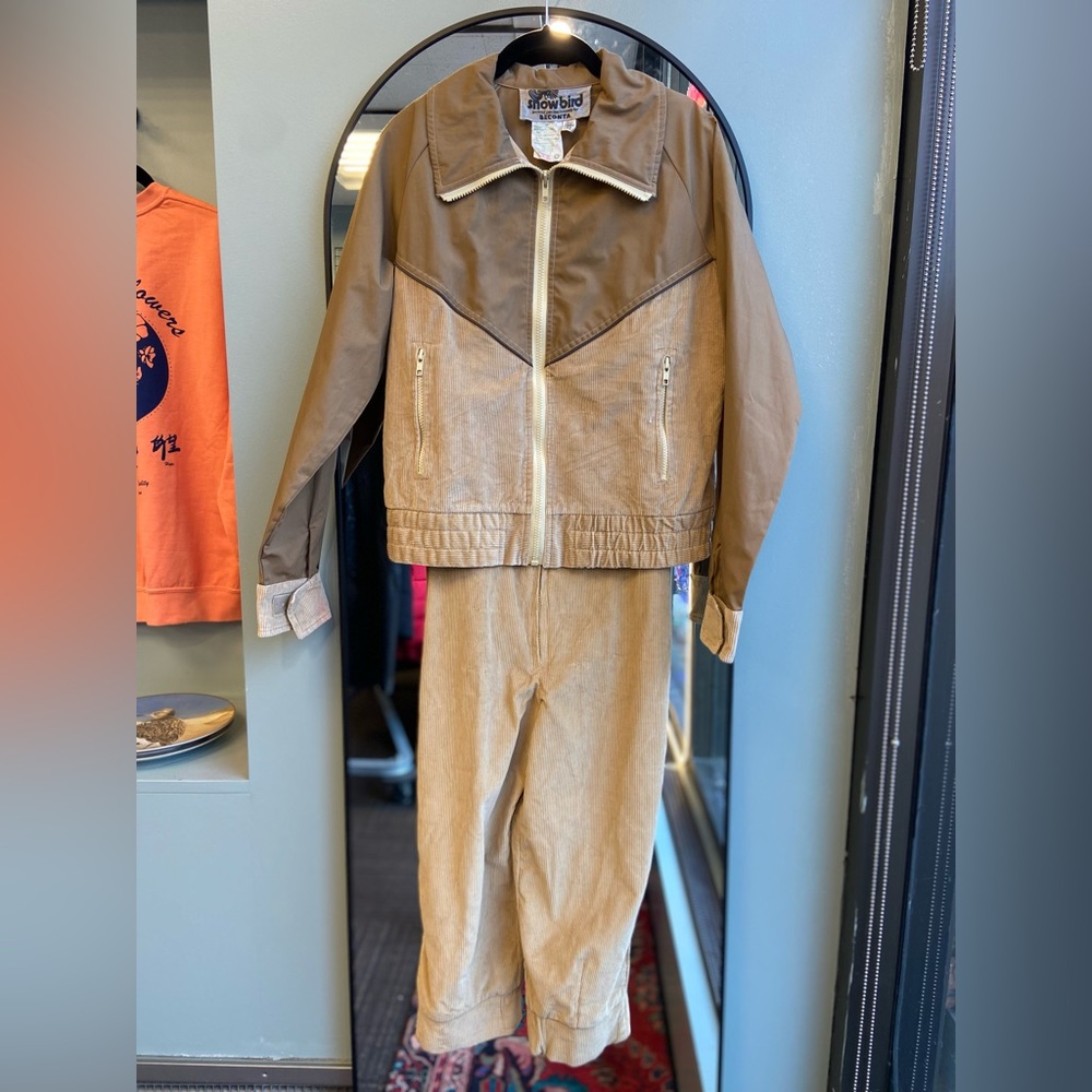 Vintage Snowbird for Beconta Ski Suit